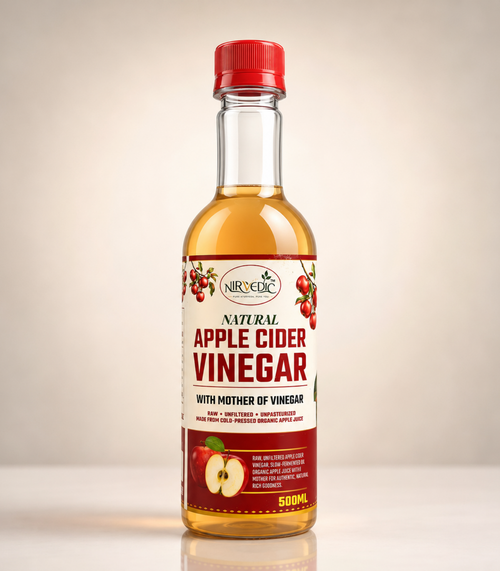 Nirvedic Apple Cider Vinegar Juice 500ml - Pack of 1